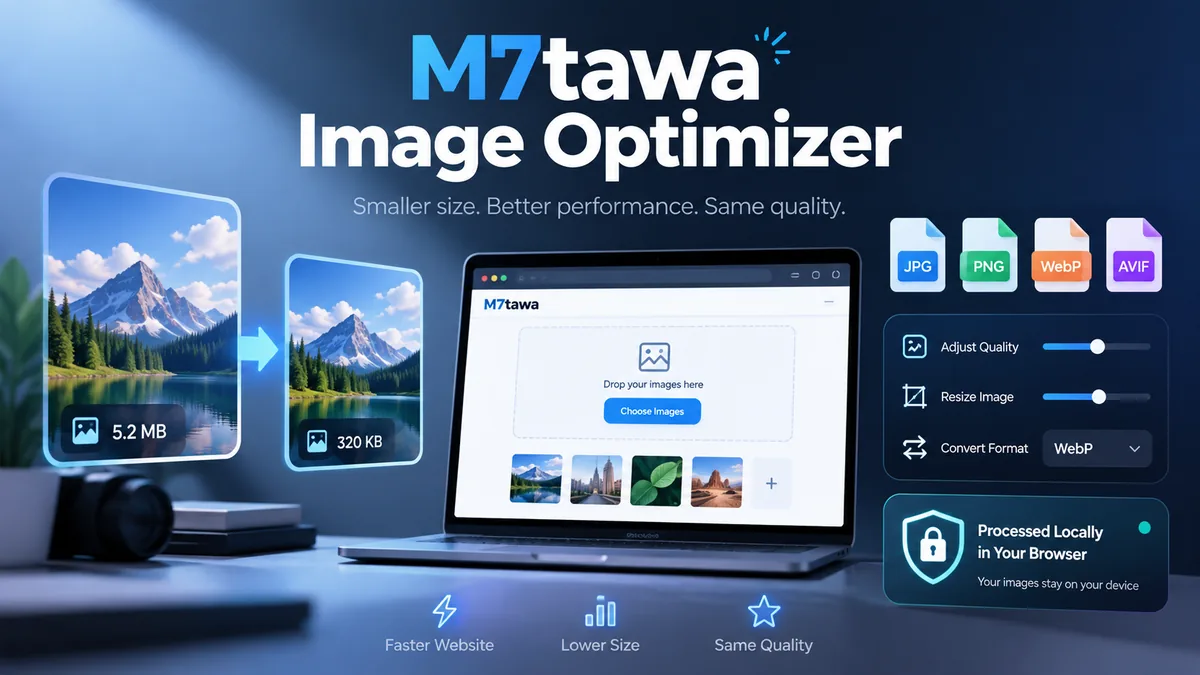 واجهة M7tawa Local Image Optimizer